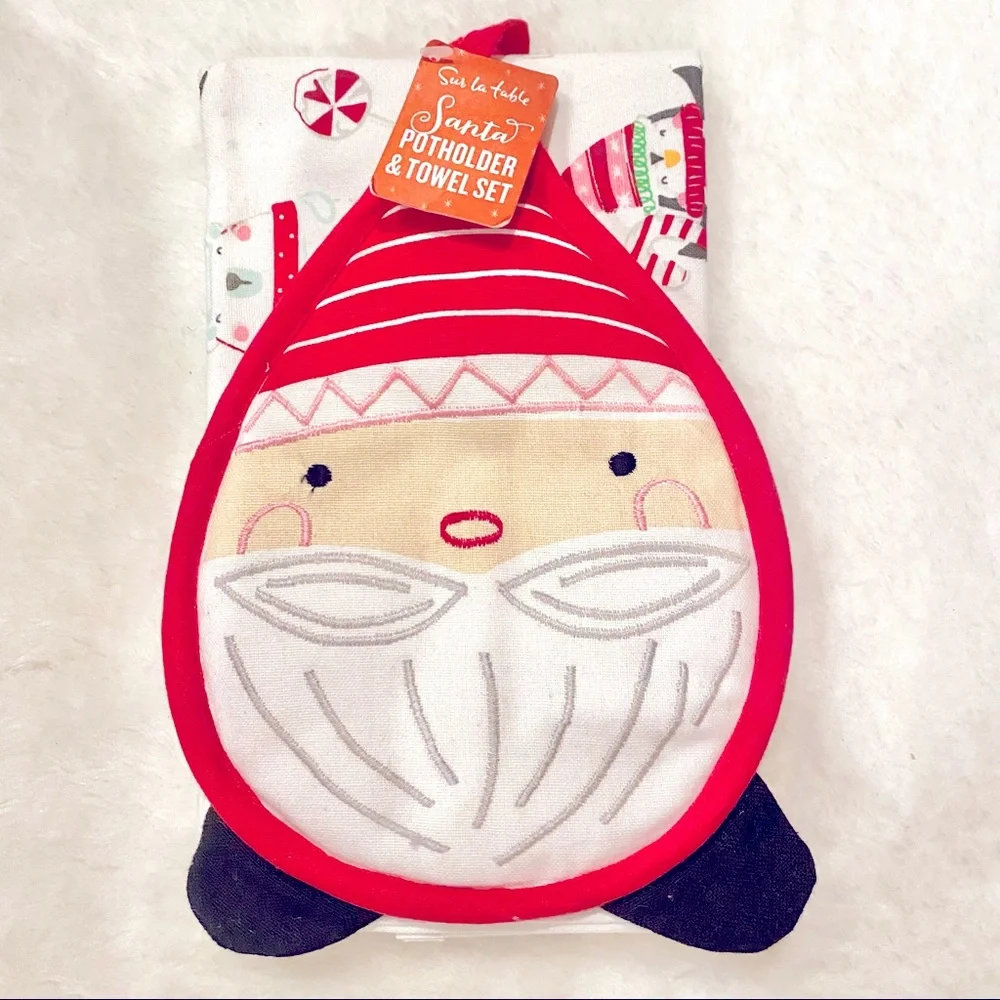 Sur La Table Potholder and Kitchen Towel Set